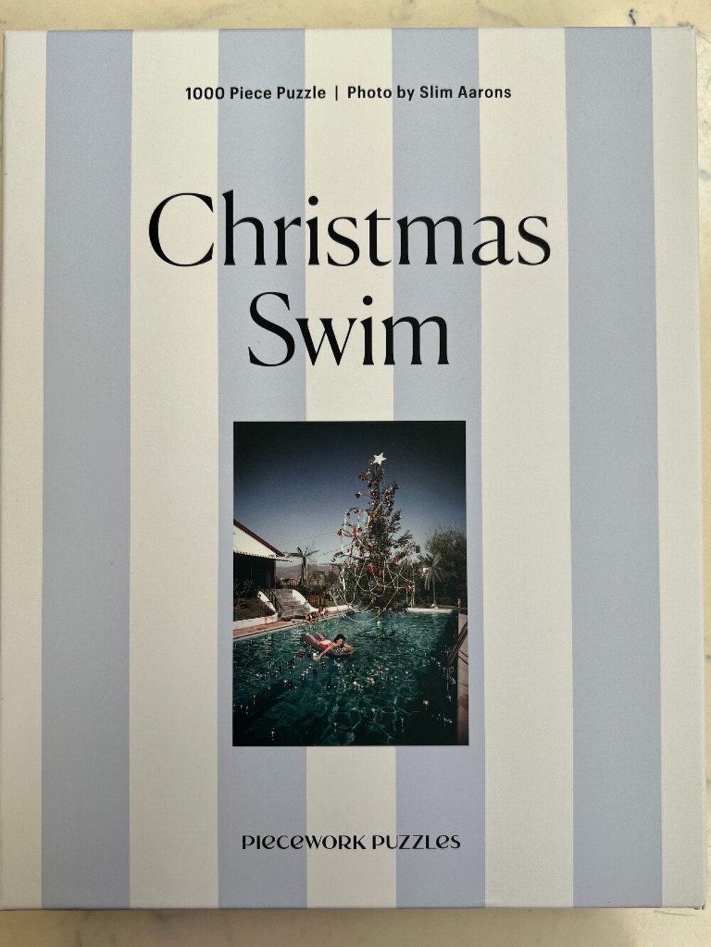 "Christmas Swim" Puzzle 1,000 Piece